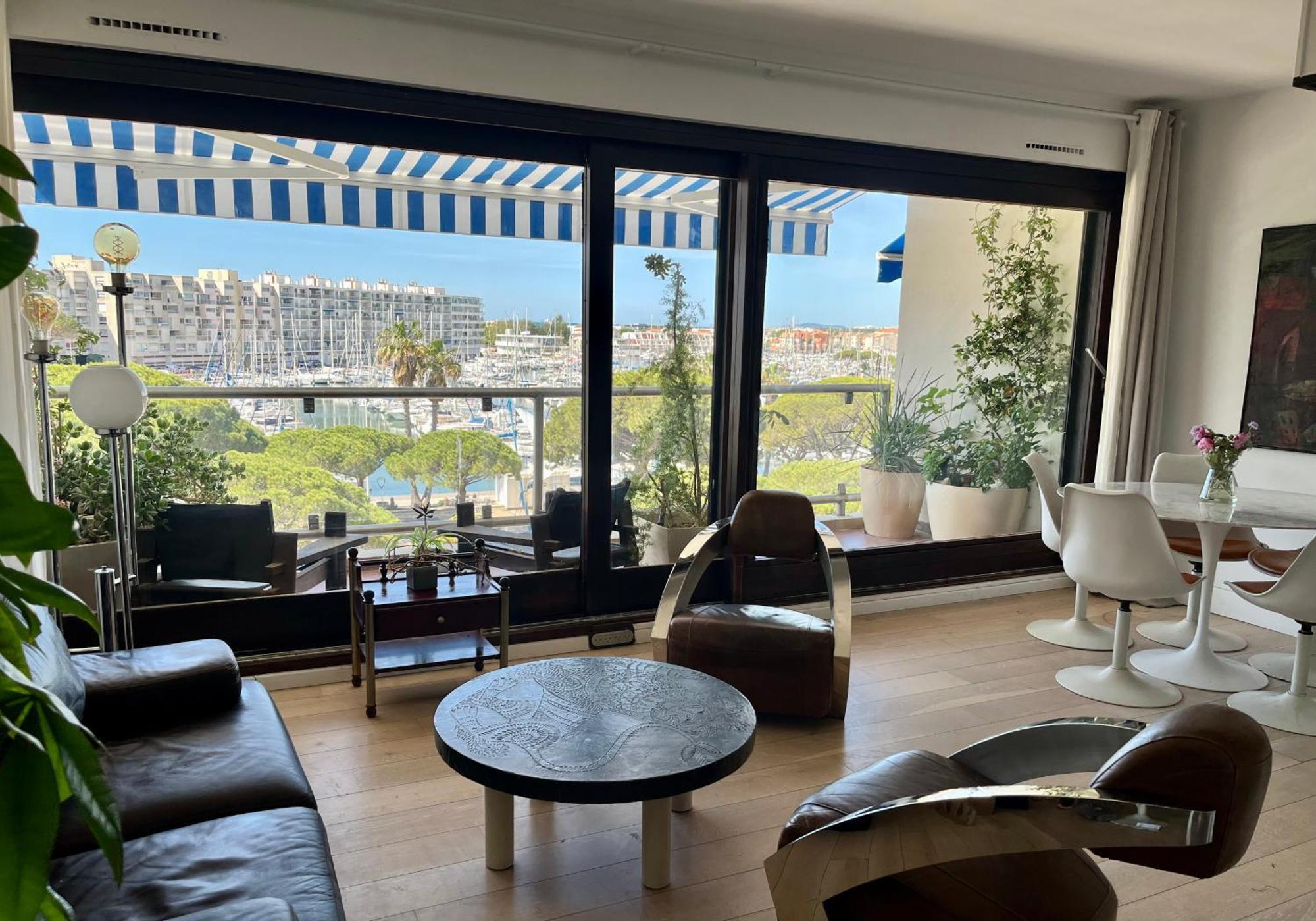 T3 Vue Port 200M De La Plage 2 Chambres Avec Garage Carnon-Plage Luaran gambar